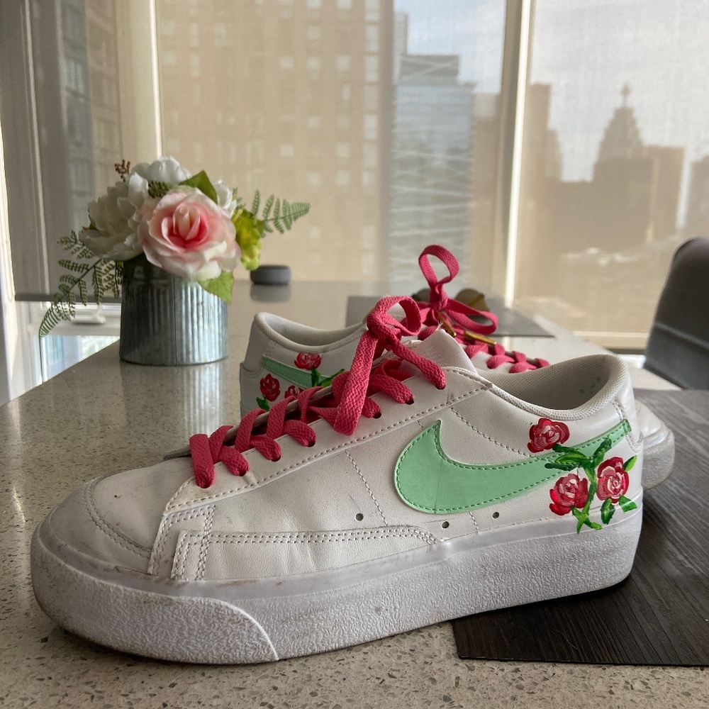 Custom painted Nike Air Force 1